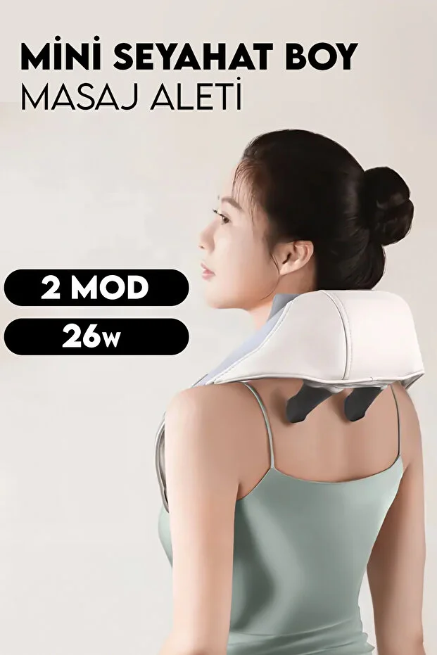 İnsan Eli Hissi Veren Şarjlı Masaj Aleti – Ovmalı, Boyun, Sırt Ve Bacak Masaj Cihazı